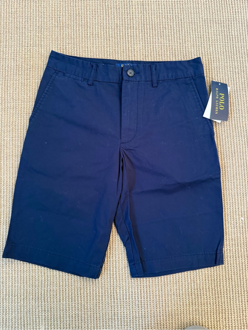 Polo Ralph Lauren Navy Chino shorts for boys